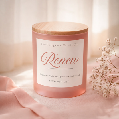 Renew – Christian Candle for Clarity & Reset