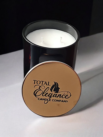 Midnight Coastal Waters Luxury Candle – Citrus, Bamboo, Amber & Musk Scent