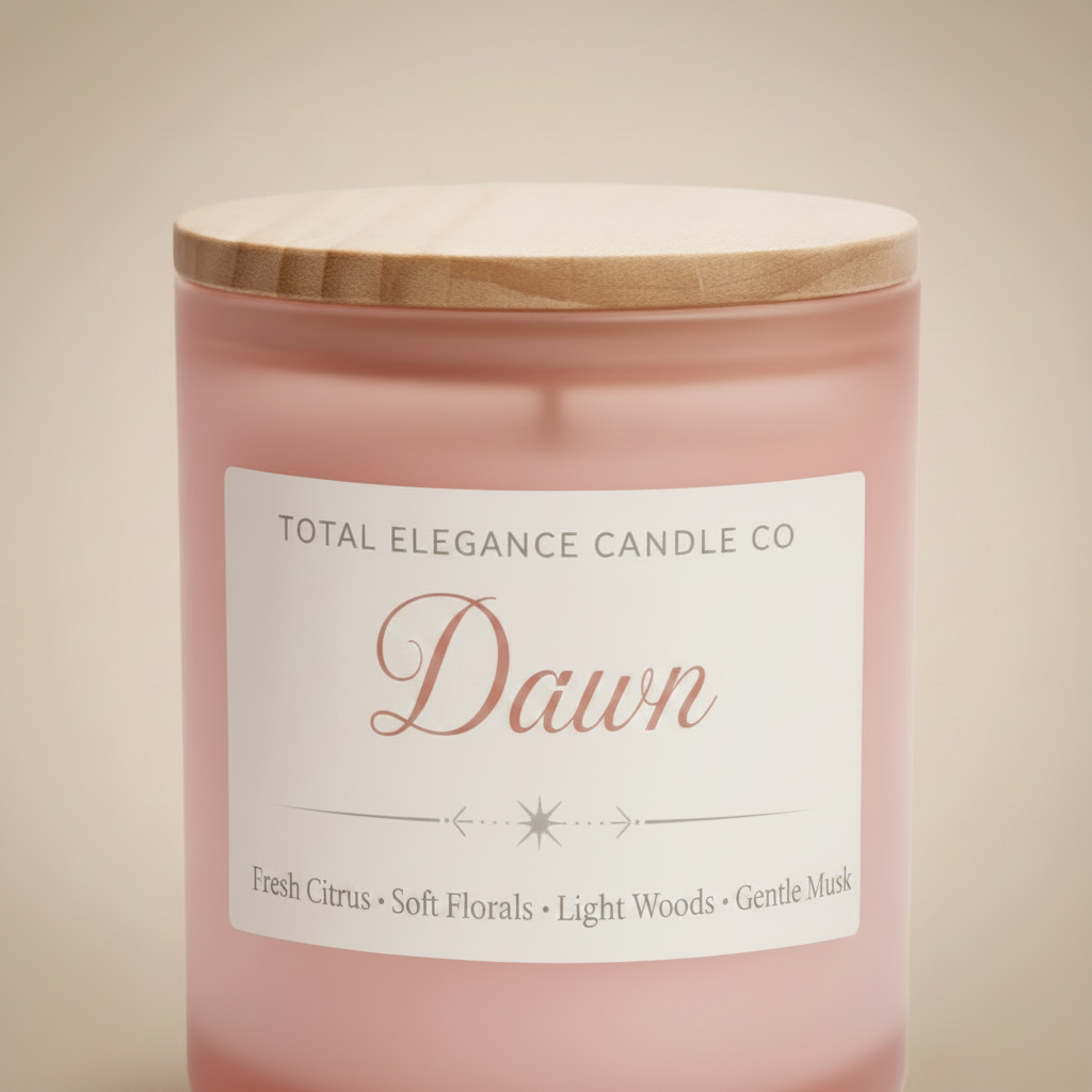 Dawn Candle - Intimate Close-up