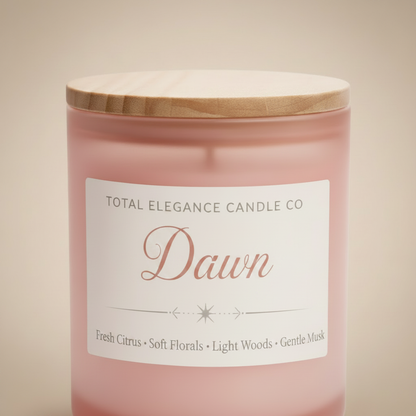 Dawn Candle - Intimate Close-up
