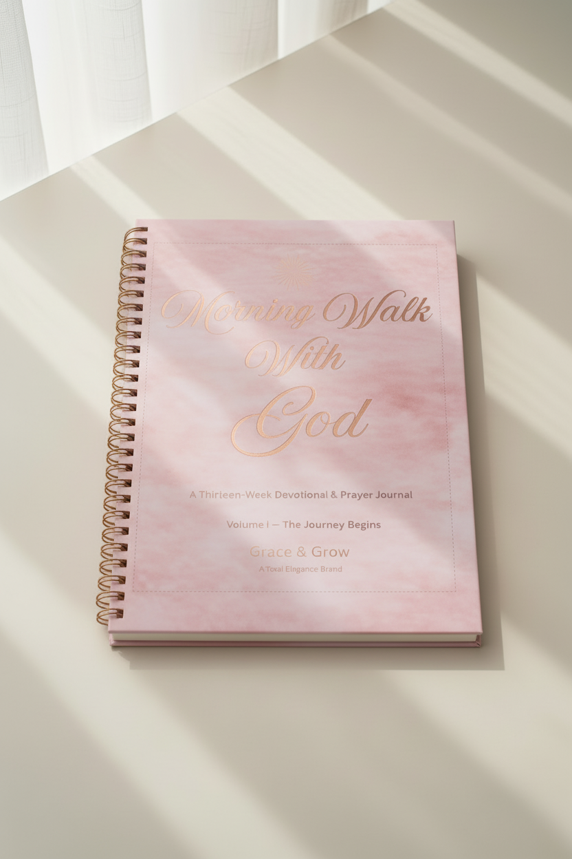 Morning Walk With God - Angled Editorial Shot