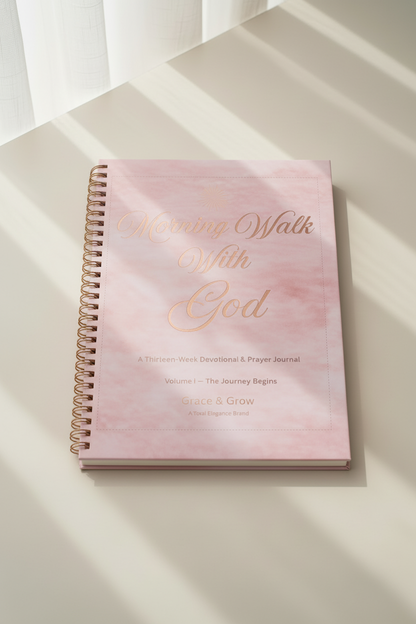 Morning Walk With God - Angled Editorial Shot