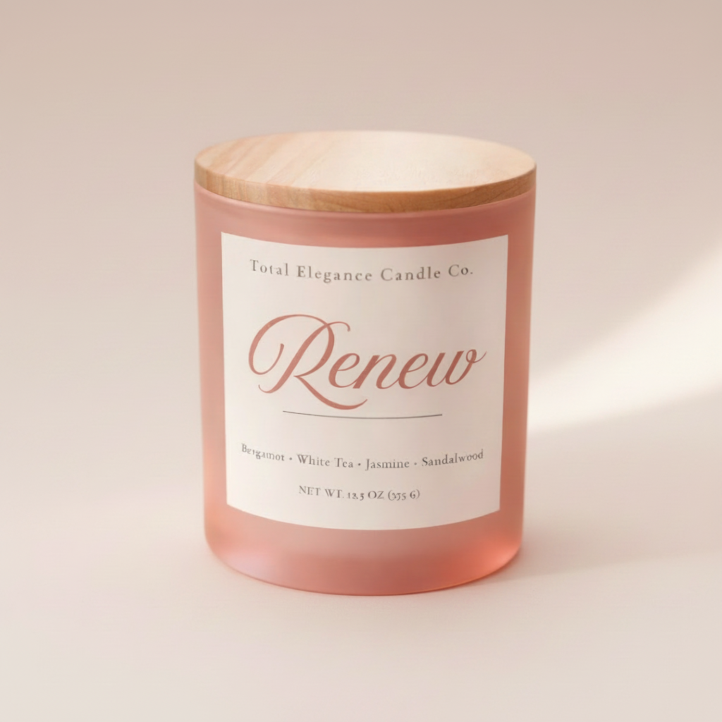 Renew Candle — Airy Luminous Hero Shot