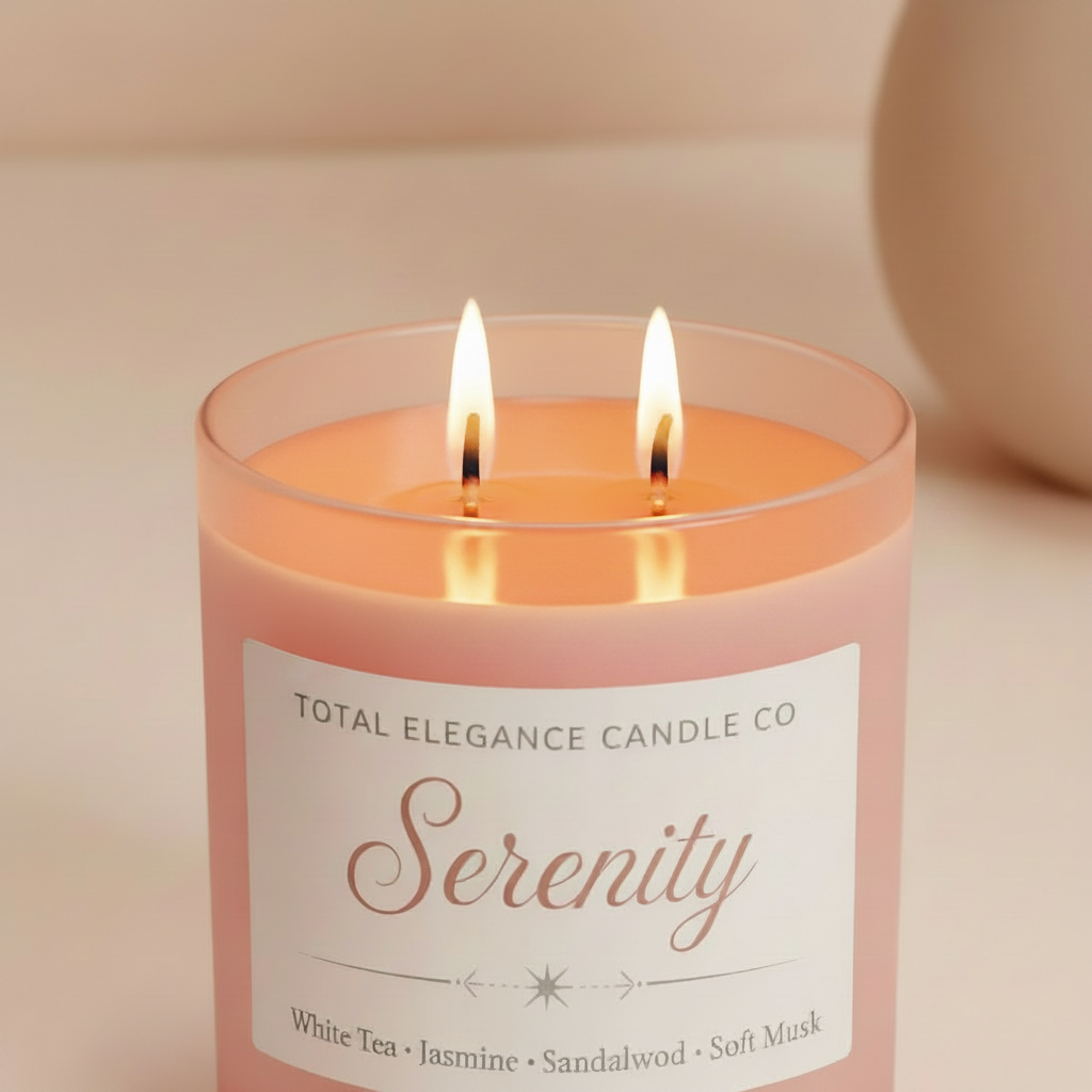 Serenity Candle — Complete Melt Pool